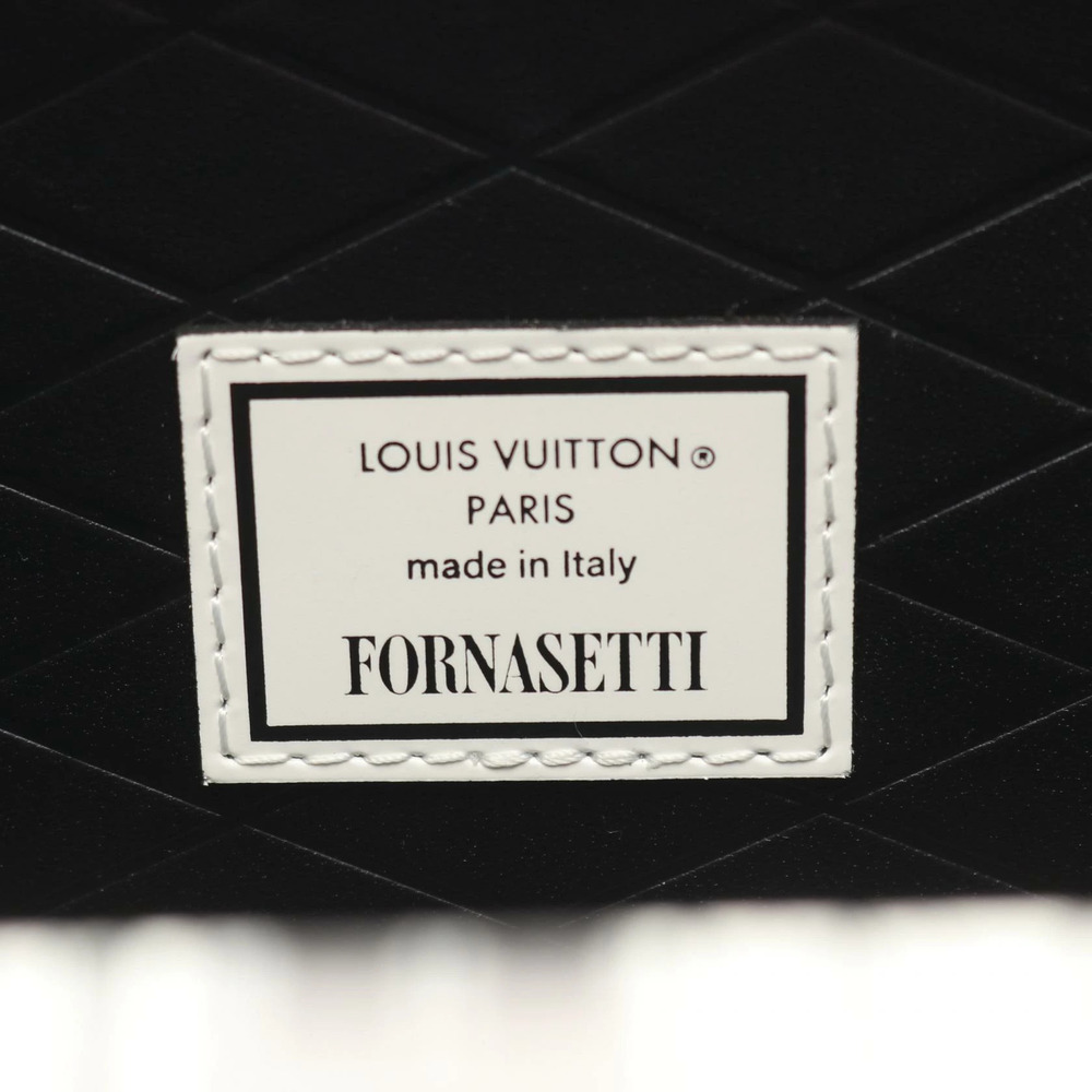 Louis Vuitton Fornasetti Malle Shoulder Bag White Brown Black - Picture 4 of 7